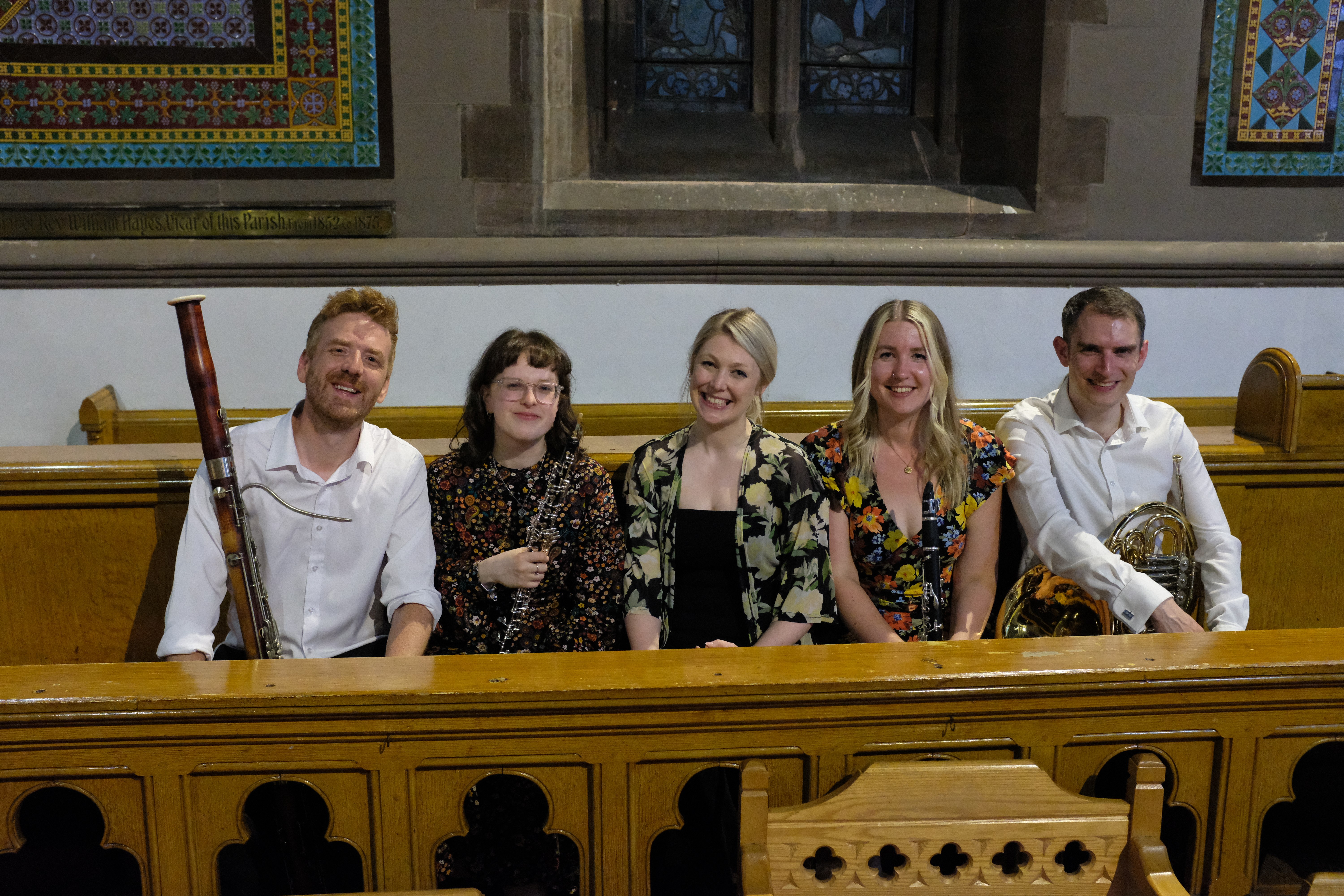 Northerly Winds in a church pew